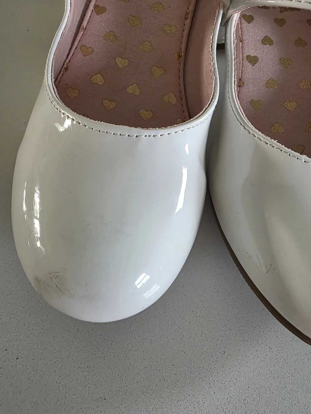 Sonoma Girls White Patent Mary Jane Dress Shoes